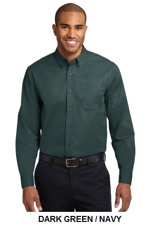 Port Authority Long Sleeve Easy Care Shirt.  PORT A.  S608